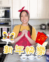 Chinese New Year 新年快樂 GIF by cantonese with brittany