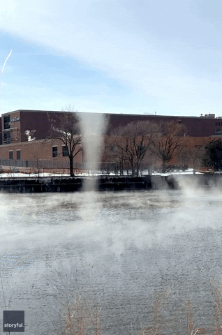 Chicago River Water GIF by Storyful