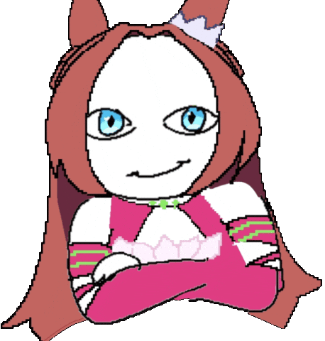Blue Eyes Princess Sticker