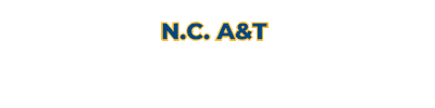 Aggies Greensboro Sticker by N.C. A&T