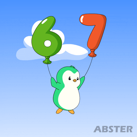 Flying 6 7 GIF by Abster