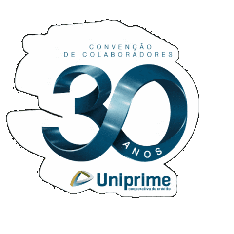30 Anos Colaboradores Sticker by Uniprime Pioneira