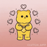 I Love You Hearts GIF by Kanpai Pandas