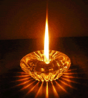 flame candle GIF