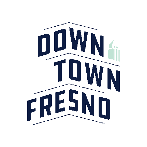 Downtown Fresno Partnership Sticker