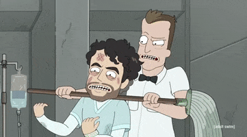 Season 5 Fighting GIF by Rick and Morty