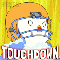 American Football Win GIF by Pudgy Penguins