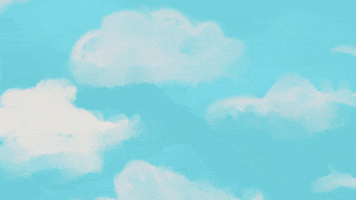 dillannov cloudy blue sky GIF