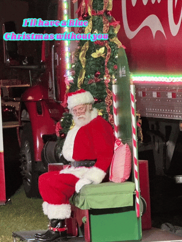 Ill Have A Blue Christmas Without You GIF