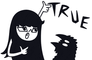 True GIF by Motherbrainart