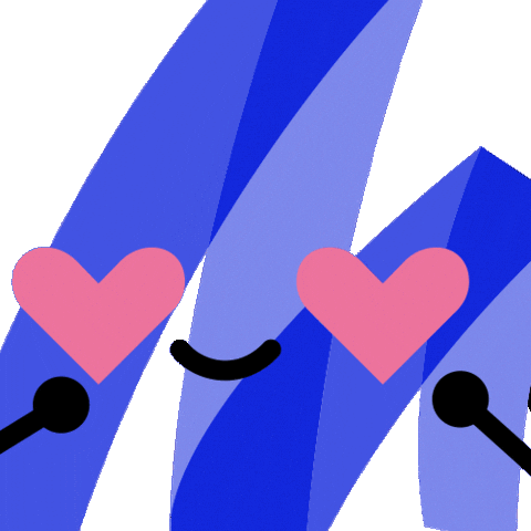 Logo Hearts Sticker by Marker Media