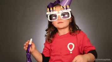 Happy Birthday Reaction GIF by Children's Miracle Network Hospitals