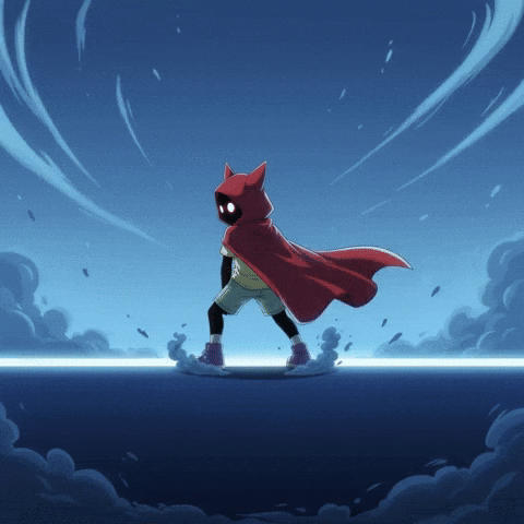 Night Sky Silhouette GIF by G*BOY