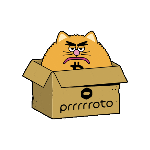 Bitcoin Proto Sticker by herecomesbitcoin