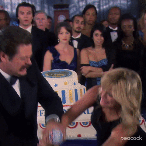 Episode 1 Fight GIF by Parks and Recreation