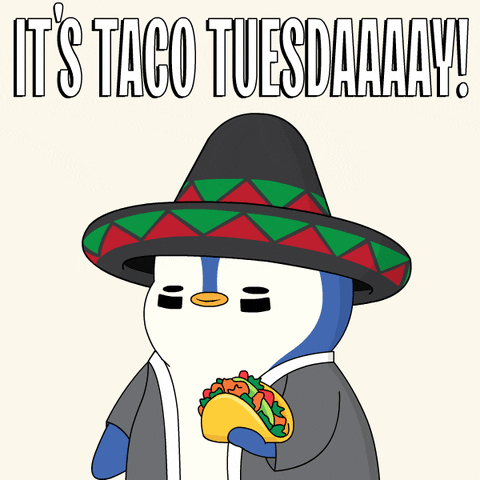 Taco Bell Penguin GIF by Pudgy Penguins