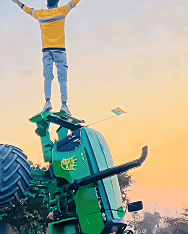 John Deere Stunt GIF
