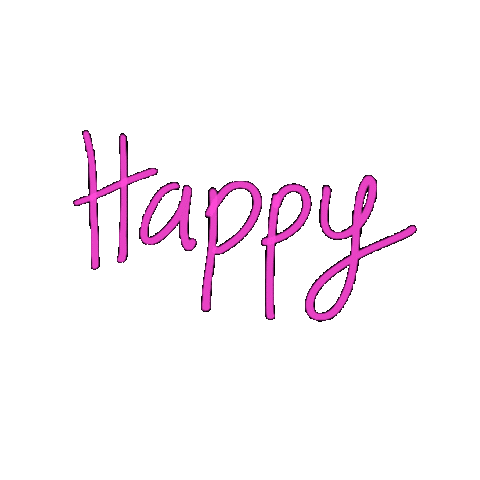 Happy Sticker