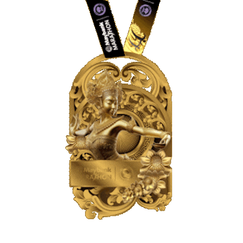 Marathon Finisher Sticker by Maybank Indonesia