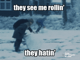 Snow They See Me Rollin GIF by Fries Film & Audio Archief