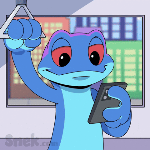 Chill Waiting GIF by Snek