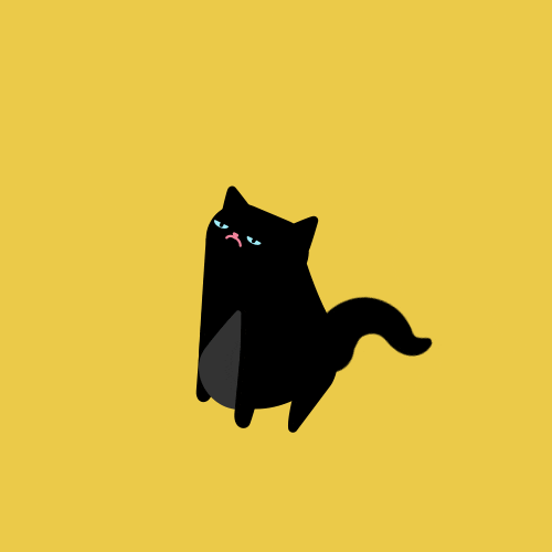Animation Cat GIF by kylestrope
