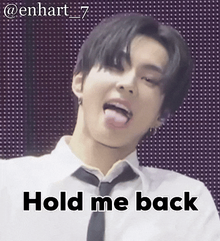 Hold Me Back GIF