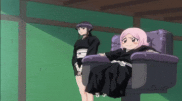 Nemu Sitting GIF