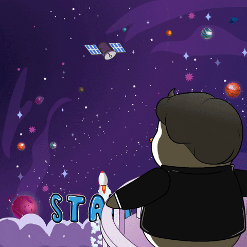 Elon Musk Space GIF by Pudgy Penguins