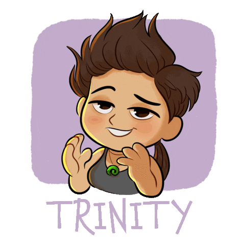 Trinity Sticker by Tomb Raider