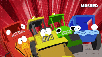 Scared Bob The Builder GIF by Mashed