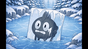 Surprised Winter GIF by Oddsturgeon