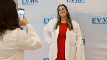 Physician Assistant Peace GIF by Eastern Virginia Medical School