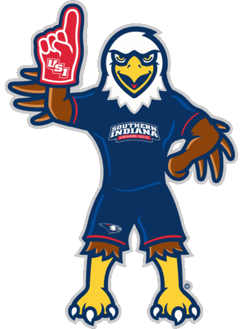 Usi Sticker by University of Southern Indiana