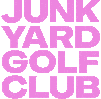 Jygc Sticker by Junkyard Golf Club