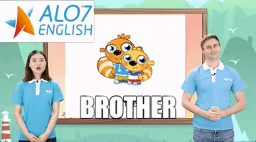 brother alo7 english GIF by ALO7.com