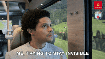 Dont Look At Me Trevor Noah GIF by Switzerland Tourism