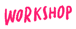 Pink Workshop Sticker