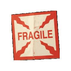 Label Warning Sticker by Rod Kim