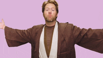 Star Wars Good Luck GIF by StickerGiant
