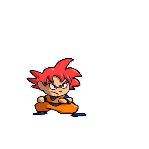 Goku Sticker by dan.bahia.dan