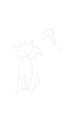 Dog Сушка Sticker