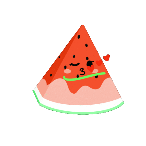 Watermelon Love Sticker by Chérie Bakery