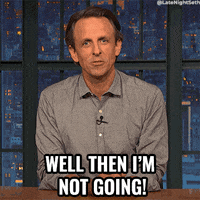 Go Get Out GIF by Late Night with Seth Meyers