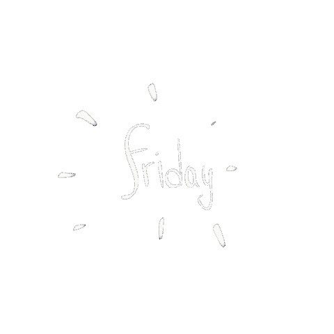 Friday Neon Sticker