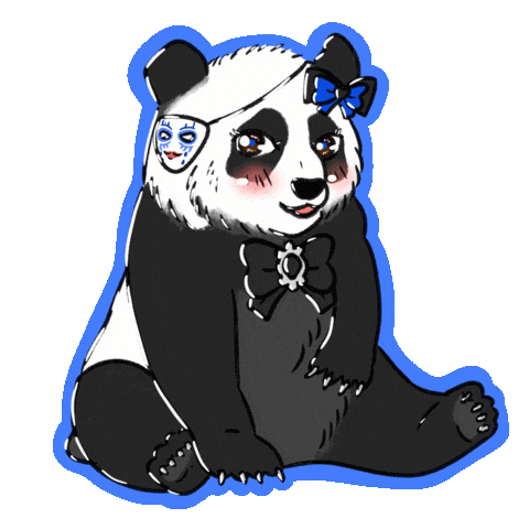 Idol Panda Sticker