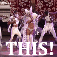 lady gaga point GIF
