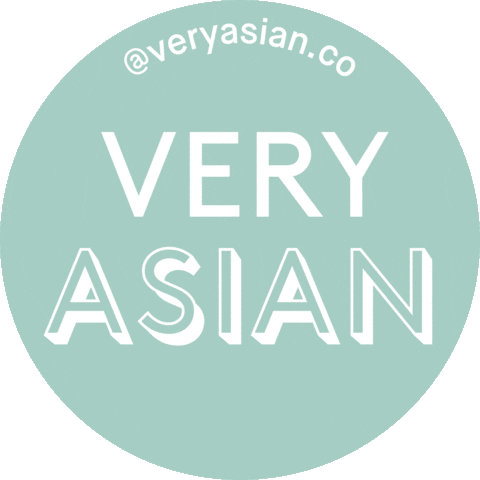 Asian American Sticker by Very Asian