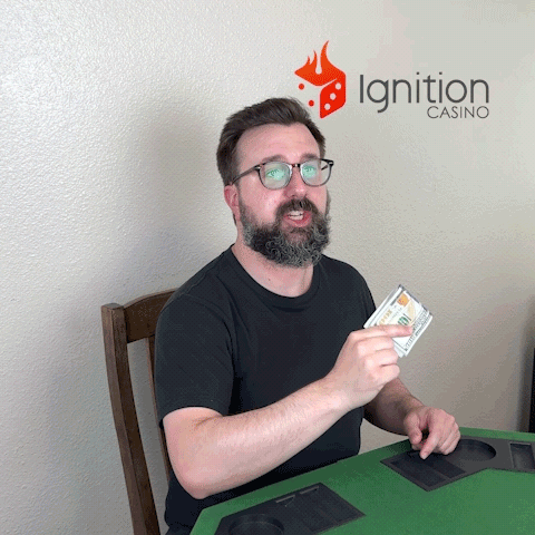 Card Game Money GIF by Ignition Casino