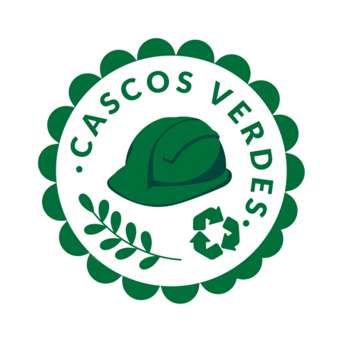 Cascos Verdes Sticker